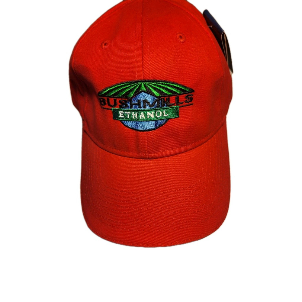 Bushmills Ethanol Hat Cap Strap Back Red Ethanol Kicks Gas Adjustable Strapback